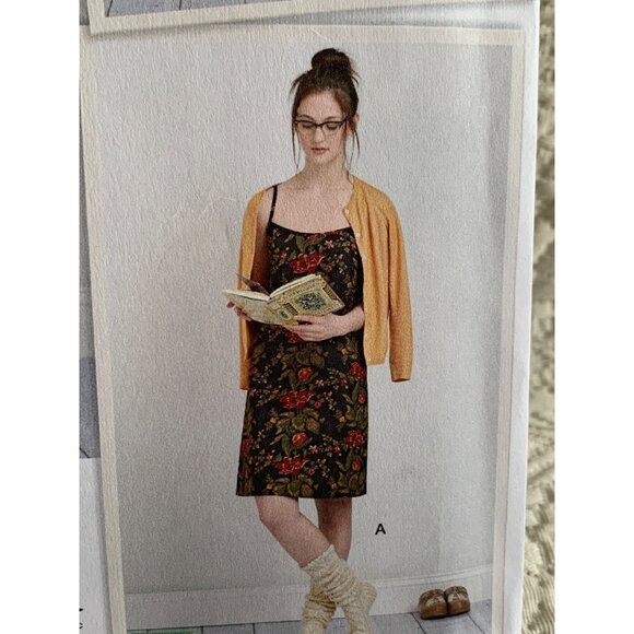 Simplicity Dottie Angel Slip Wrap Dress Misses sewing pattern 8186 sz12-20 - Unc - Picture 2 of 9